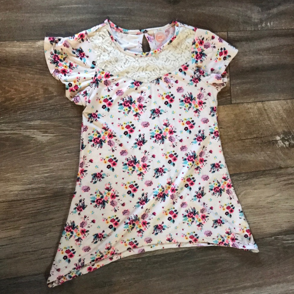 Kids floral T